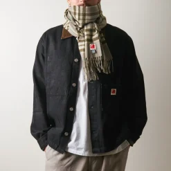 Femme JE01 Maison De Campagne|L'esprit Merci-Merci - Echarpe en cachemire Harry - Carreaux Beige