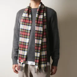 Femme JE01 Maison De Campagne|L'esprit Merci-Merci - Echarpe en cachemire Harry - Stewart