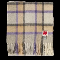 Femme JE01 Maison De Campagne|L'esprit Merci-Merci - Echarpe en cachemire Harry - Carreaux Gris