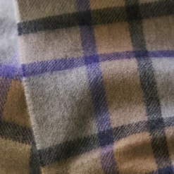 Femme JE01 Maison De Campagne|L'esprit Merci-Merci - Echarpe en cachemire Harry - Carreaux Gris