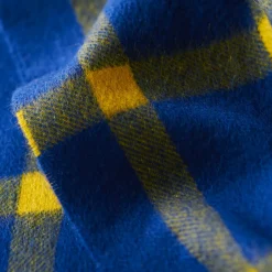 Femme JE01 Maison De Campagne|Foulards & Echarpes-Merci - Echarpe en cachemire Harry - Carreaux Jaune