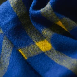 Femme JE01 Maison De Campagne|Foulards & Echarpes-Merci - Echarpe en cachemire Harry - Carreaux Jaune