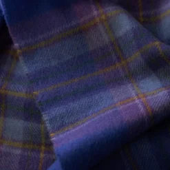 Femme JE01 Maison De Campagne|Foulards & Echarpes-Merci - Echarpe en cachemire Harry - Carreaux Violet