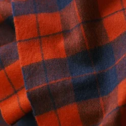 Femme JE01 Maison De Campagne|Foulards & Echarpes-Merci - Echarpe en cachemire Harry - Rouge Tartan