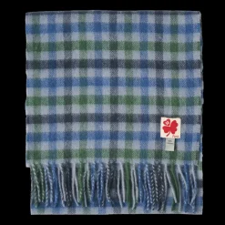 Femme JE01 Maison De Campagne|Foulards & Echarpes-Merci - Echarpe en cachemire Harry - Vichy Bleu