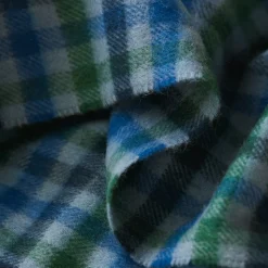 Femme JE01 Maison De Campagne|Foulards & Echarpes-Merci - Echarpe en cachemire Harry - Vichy Bleu