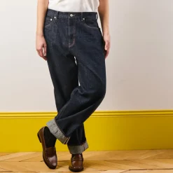 Femme KE01 Jeans|Jeans-Merci - Jeans Carrot Trèfle - Onewash