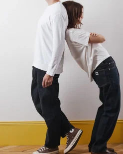 Femme KE01 Jeans|Jeans-Merci - Jeans Carrot Trèfle - Onewash