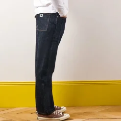 Femme KE01 Jeans|Jeans-Merci - Jeans Droit Trèfle - Onewash