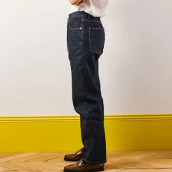 Femme KE01 Jeans|Jeans-Merci - Jeans Droit Trèfle - Onewash