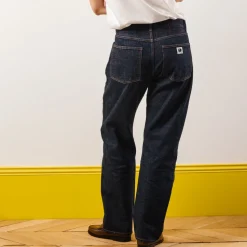 Femme KE01 Jeans|Jeans-Merci - Jeans Droit Trèfle - Onewash