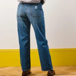 Femme KE01 Jeans|Jeans-Merci - Jeans Droit Trèfle - Stonewash