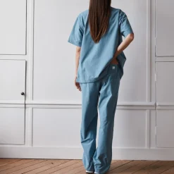 Femme MJ01 Pantalons|Pyjamas-Merci - Pantalon Jacob - Bleu