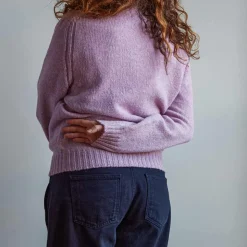 Femme MERCI Mailles-- Pull en laine Shetland Femme -