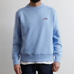 Homme PE01 Sweats-Merci - Pull Léon - Bleu clair