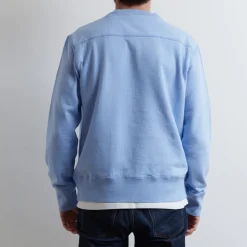 Homme PE01 Sweats-Merci - Pull Léon - Bleu clair