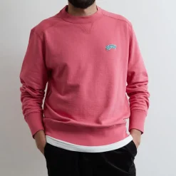 Homme PE01 Sweats-Merci - Pull Léon - Rose