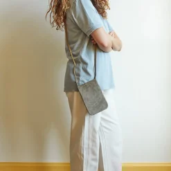 Femme MERCI Sacs À Main-- Sac en daim - Truffle