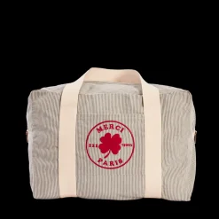 Homme 2102 VJ SOURCING Sacs-Merci - Sac Weekender 2 en canvas - Rayures Bleu