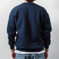 Femme M05 Sweats|Sweats-Merci - Sweat College Non Merci - Bleu