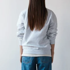 Femme M05 Sweats|Sweats-Merci - Sweat Merci 24' - Gris