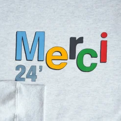 Femme M05 Sweats|Sweats-Merci - Sweat Merci 24' - Gris