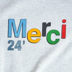 Femme M05 Sweats|Sweats-Merci - Sweat Merci 24' - Gris