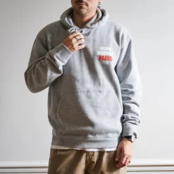 Femme BS01 Sweats|Sweats-Merci - Sweat Paix Non Merci - Gris