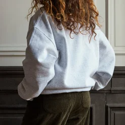 Femme Merci Sweats|Sweats-- Sweat unisexe Non "Rive Droite" - Gris