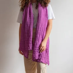 Femme J01 Foulards & Echarpes-Merci - Étole Légère -