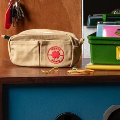 2103 VJ SOURCING Trousses|Écriture-Merci - Trousse en canvas Weekender - Beige