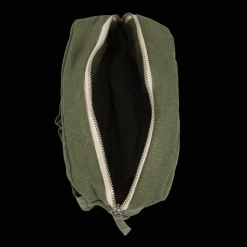 200 LINTEX Trousses|Écriture-Merci - Trousse en lin lavé - Vert Anduze