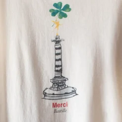 Femme M05 T-shirts|T-shirts-Merci - T-Shirt Bastille -
