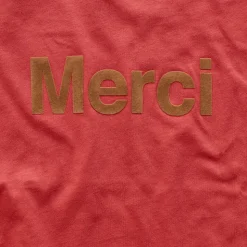 Femme MERCI T-shirts-- T-shirt logo - Rouge