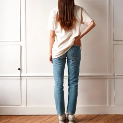 Femme M05 T-shirts|T-shirts-Merci - T-Shirt Merci 24' - Ecru