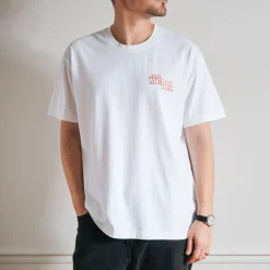 Femme BS01 T-shirts|T-shirts-Merci - T-Shirt Non Merci - Blanc