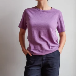 Femme MERCI T-shirts-- T-shirt uni en coton -