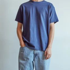 Femme H02 T-shirts|T-shirts-Merci - T-shirt unisexe - Marine