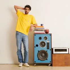 Homme MJ01 T-shirts-Merci - T-Shirt Vadim - Jaune