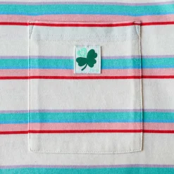 Homme MJ01 T-shirts-Merci - T-Shirt Vadim Stripes - Rose