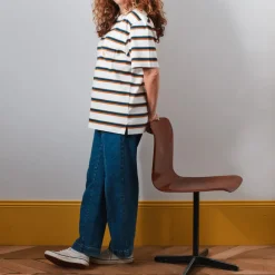 Homme MJ01 T-shirts-Merci - T-Shirt Vadim Stripes - Crème