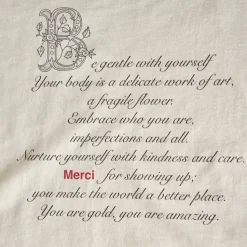 Femme M05 T-shirts|T-shirts-Merci x Amélie Grataloup - T-Shirt - Ecru