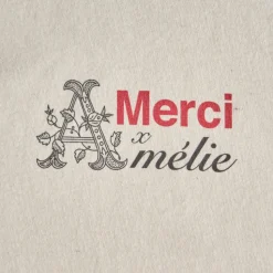 Femme M05 T-shirts|T-shirts-Merci x Amélie Grataloup - T-Shirt - Ecru