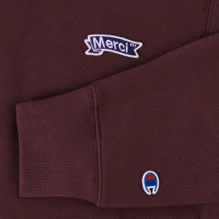 Femme CHAMPION L'esprit Merci|Sweats-Merci x - Sweat à Capuche - Marron
