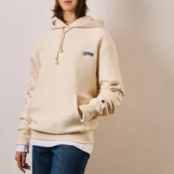 Femme CHAMPION L'esprit Merci|Sweats-Merci x - Sweat à Capuche - Beige