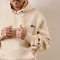Femme CHAMPION L'esprit Merci|Sweats-Merci x - Sweat à Capuche - Beige