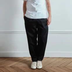 Homme Cookman Pantalons-Merci x - Pantalon Solid - Noir