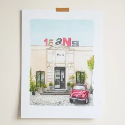 2202 IMPRIM AD HOC Affiches-Merci x Ján Teplan - Affiche 15 Years