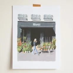 2202 IMPRIM AD HOC Affiches-Merci x Ján Teplan - Affiche Coffee Flowers