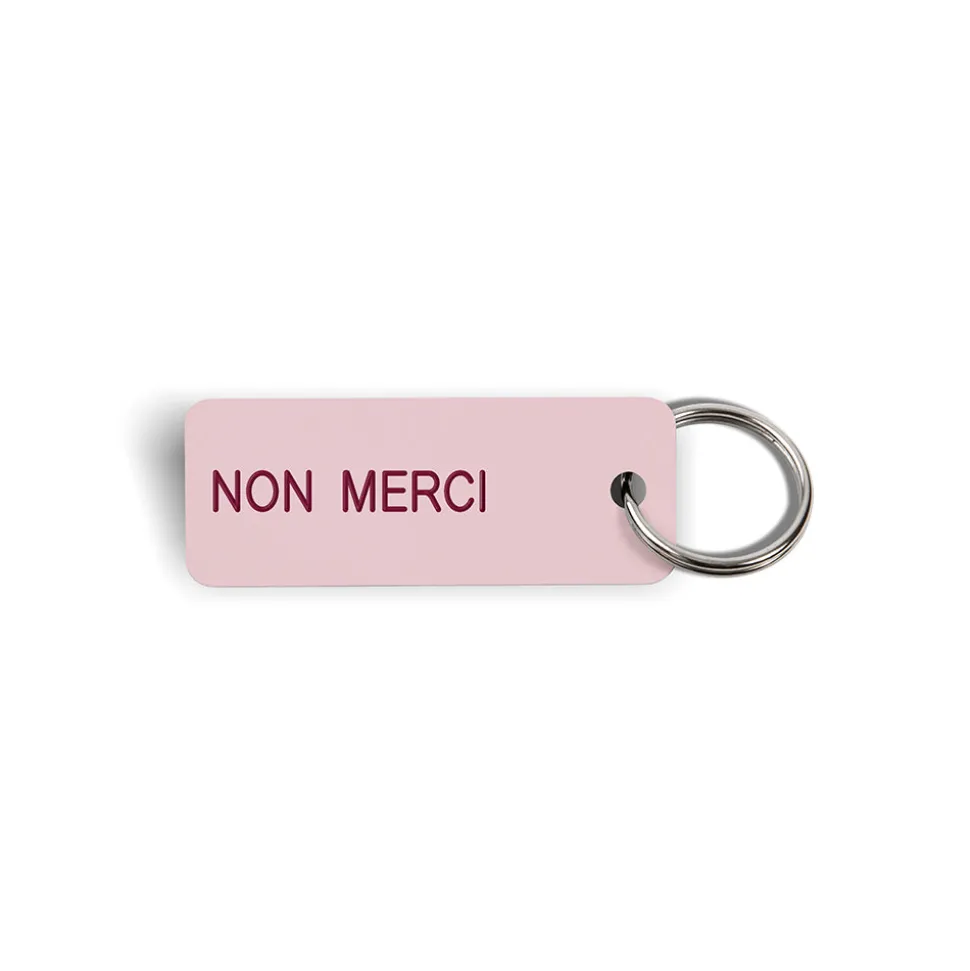 Femme Various Keytags Les Accessoires Merci|Porte Clés-Merci x - Porte-clé "Non Merci" -